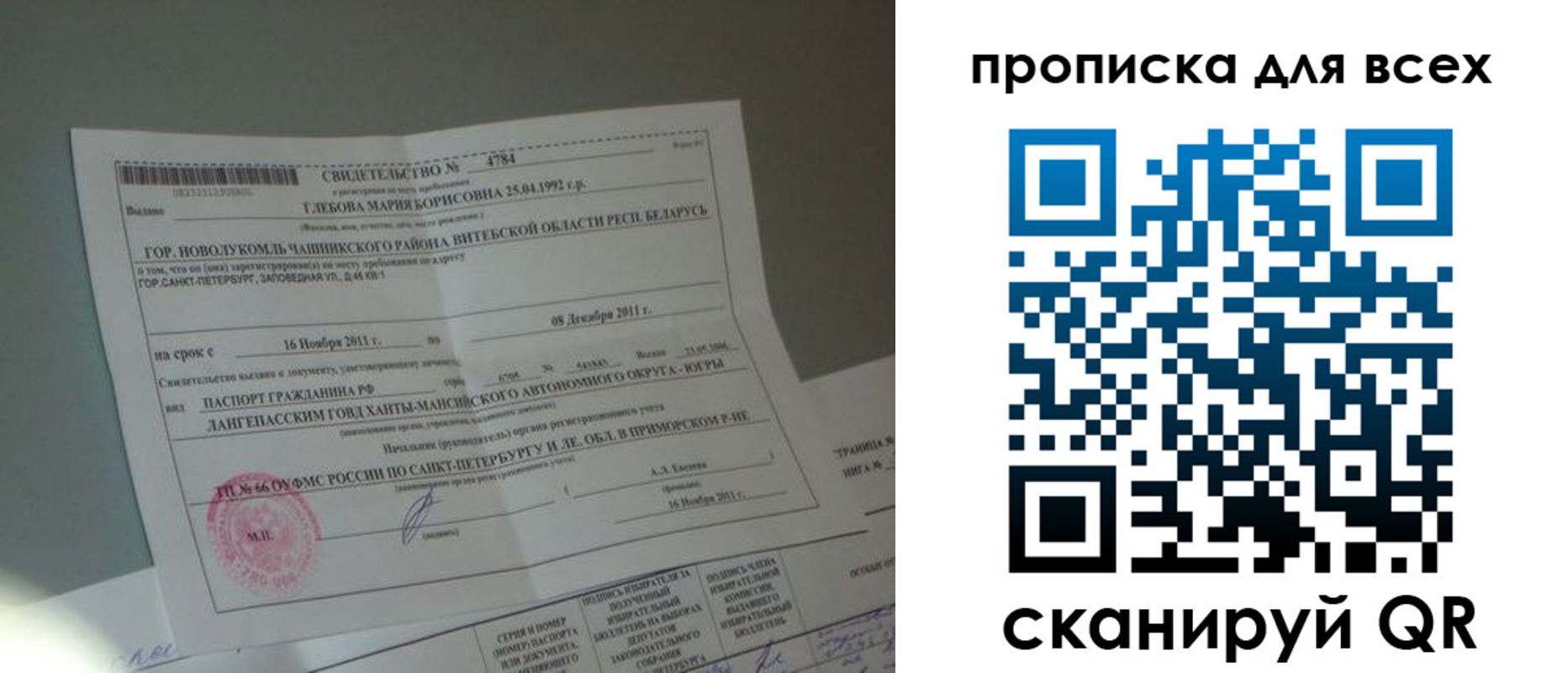 временная регистрация для всех в Боровичах
